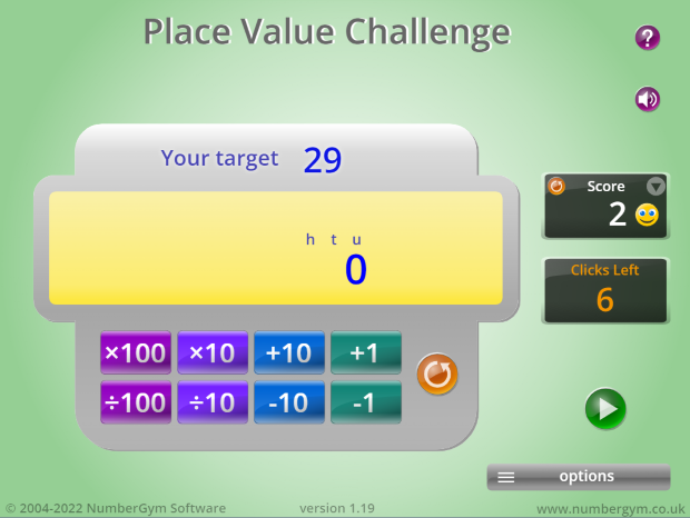 Place Value Challenge